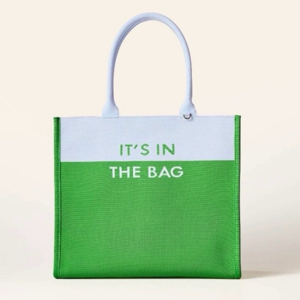 Kate Spade Green and blue Tote Bag- It’s in the Bag